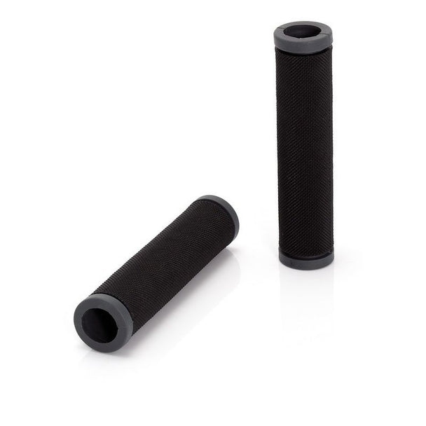 XLC poignées GR-G05 Sportive Gel 130 mm noir/gris - Peloton GP
