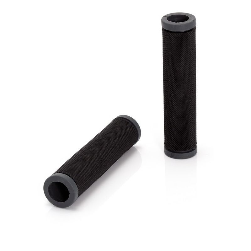 XLC poignées GR-G05 Sportive Gel 130 mm noir/gris - Peloton GP