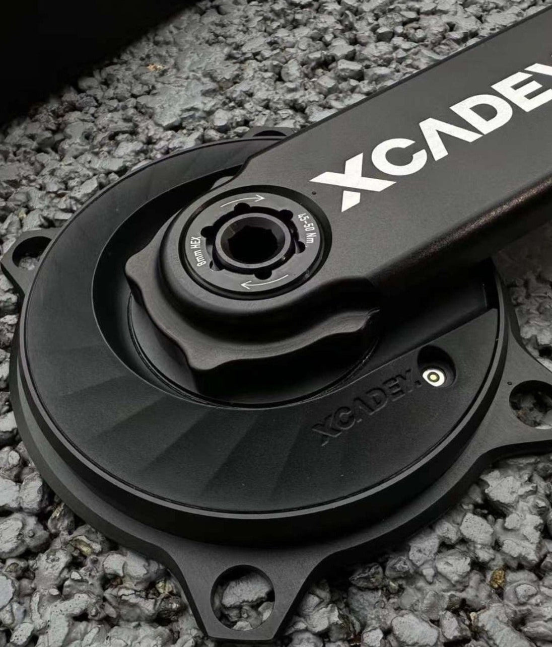 XPOWER CRANKSET 110BCD - 4S avec capteur de puissance sans plateaux - Peloton GP