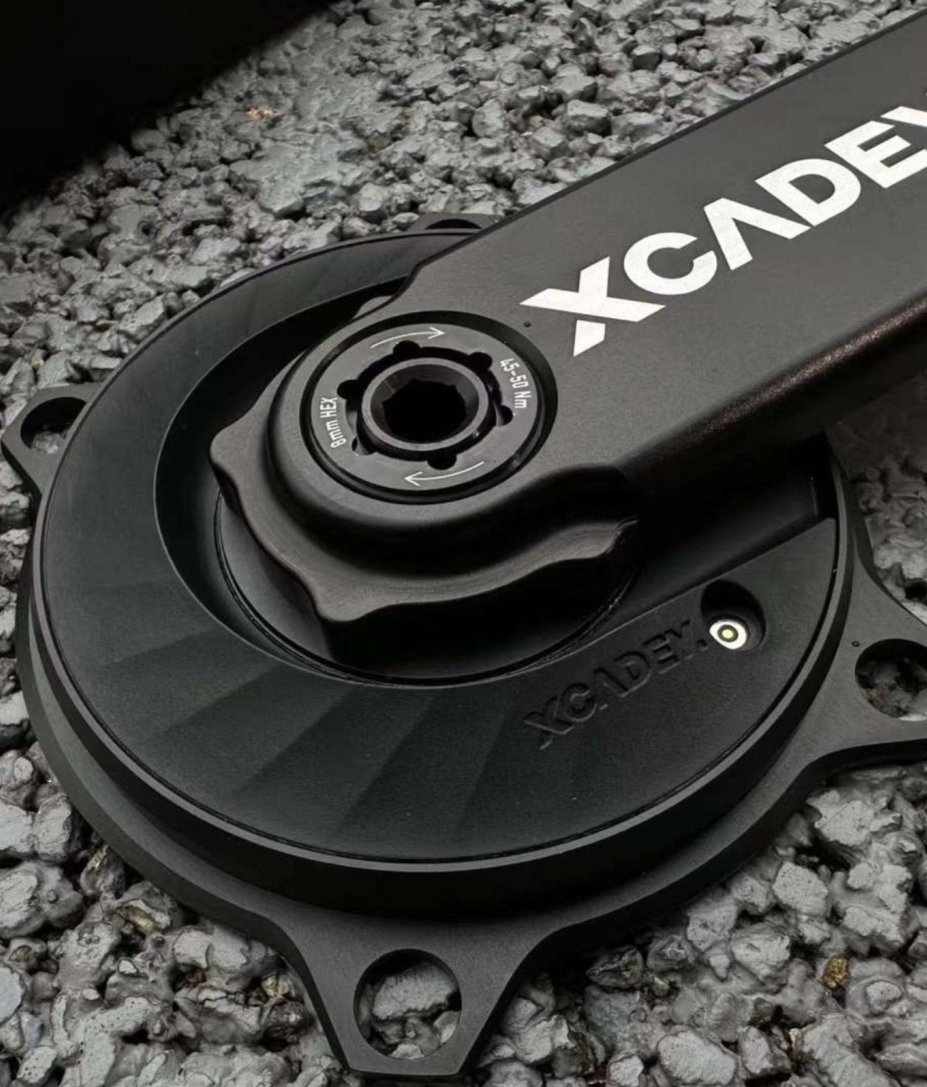 XPOWER CRANKSET 110BCD - 4S avec capteur de puissance sans plateaux - Peloton GP