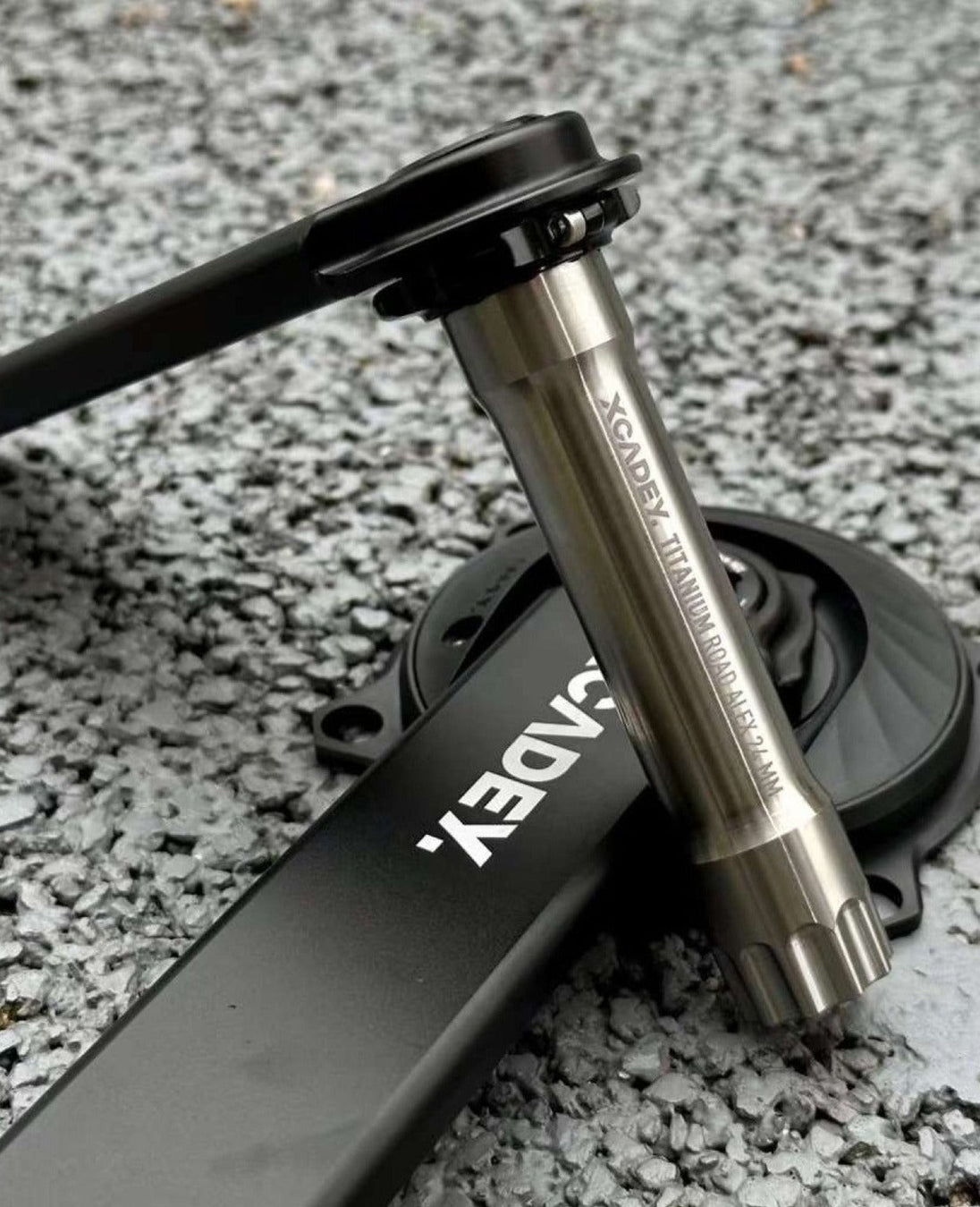 XPOWER CRANKSET 110BCD - 4S avec capteur de puissance sans plateaux - Peloton GP