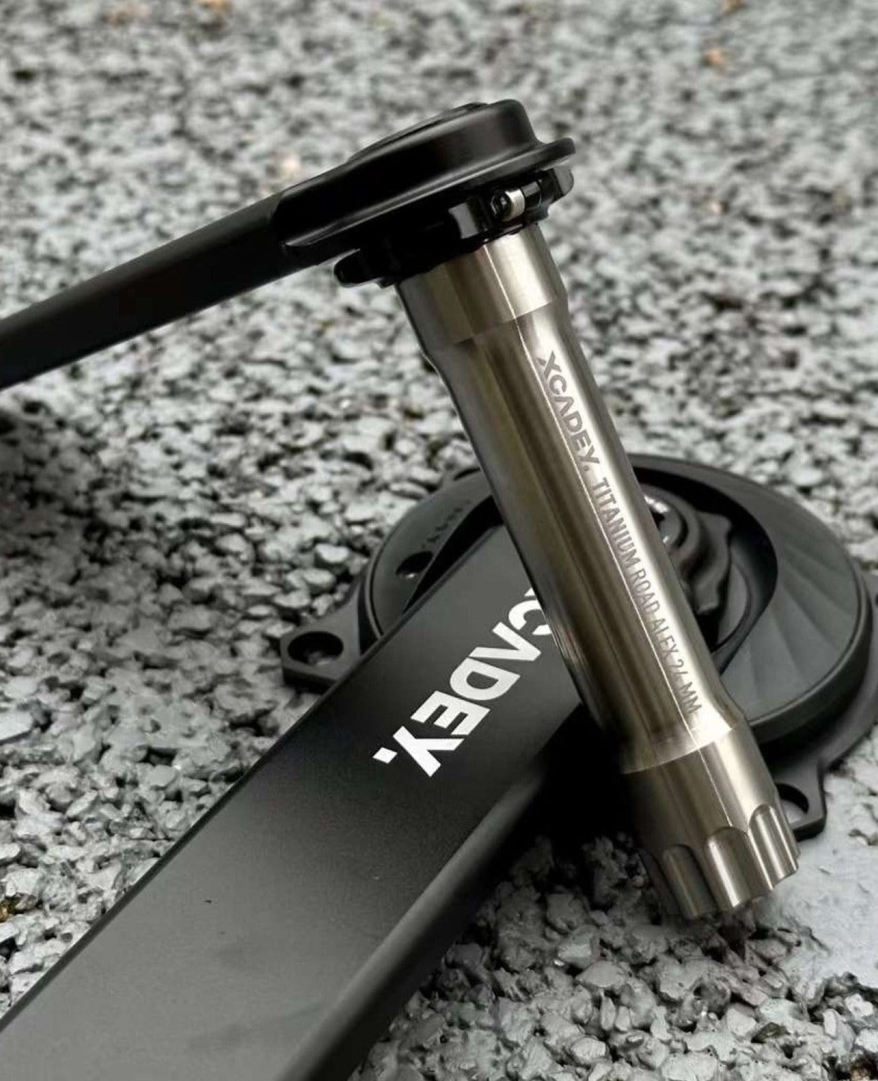 XPOWER CRANKSET 110BCD - 4S avec capteur de puissance sans plateaux - Peloton GP