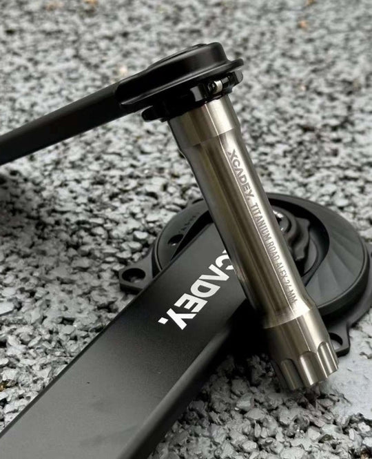 XPOWER CRANKSET 110BCD - 4S avec capteur de puissance sans plateaux - Peloton GP