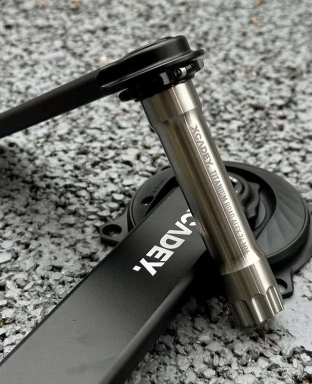 XPOWER CRANKSET 110BCD - 4S avec capteur de puissance sans plateaux - Peloton GP