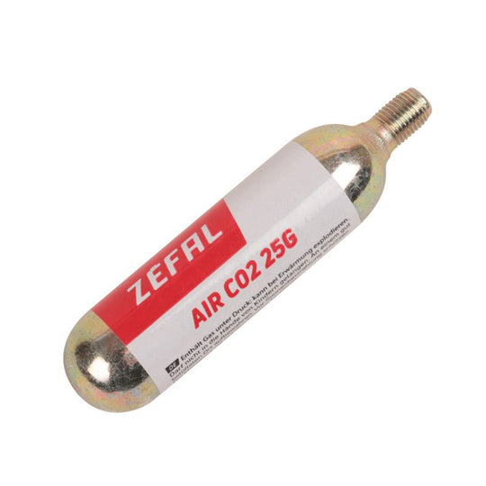 ZEFAL Cartouches De CO₂ 25 g Filetées - Peloton GP