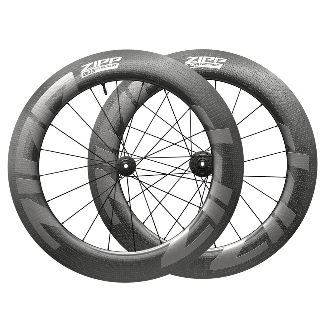 ZIPP 808 Firecrest Tubeless - Paire de Roues Carbone Aéro - Peloton GP