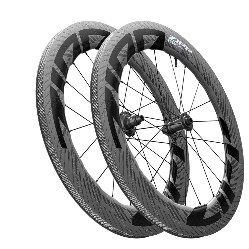 ZIPP 858 NSW Tubeless - Paire de Roues Carbone Haut de Gamme - Peloton GP