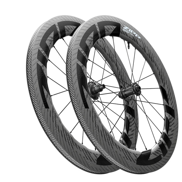 ZIPP 858 NSW Tubeless - Paire de Roues Carbone Haut de Gamme - Peloton GP