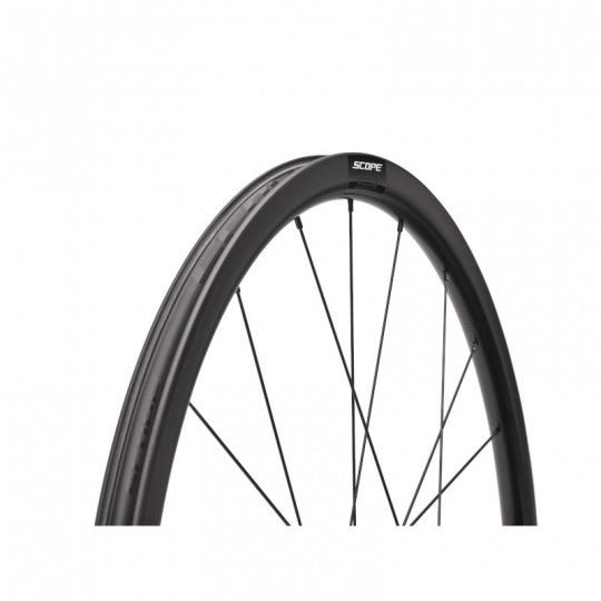 SCOPE S3 Sport Series – Roues Carbone Route/Gravel – Disc ou Patins - Peloton GP