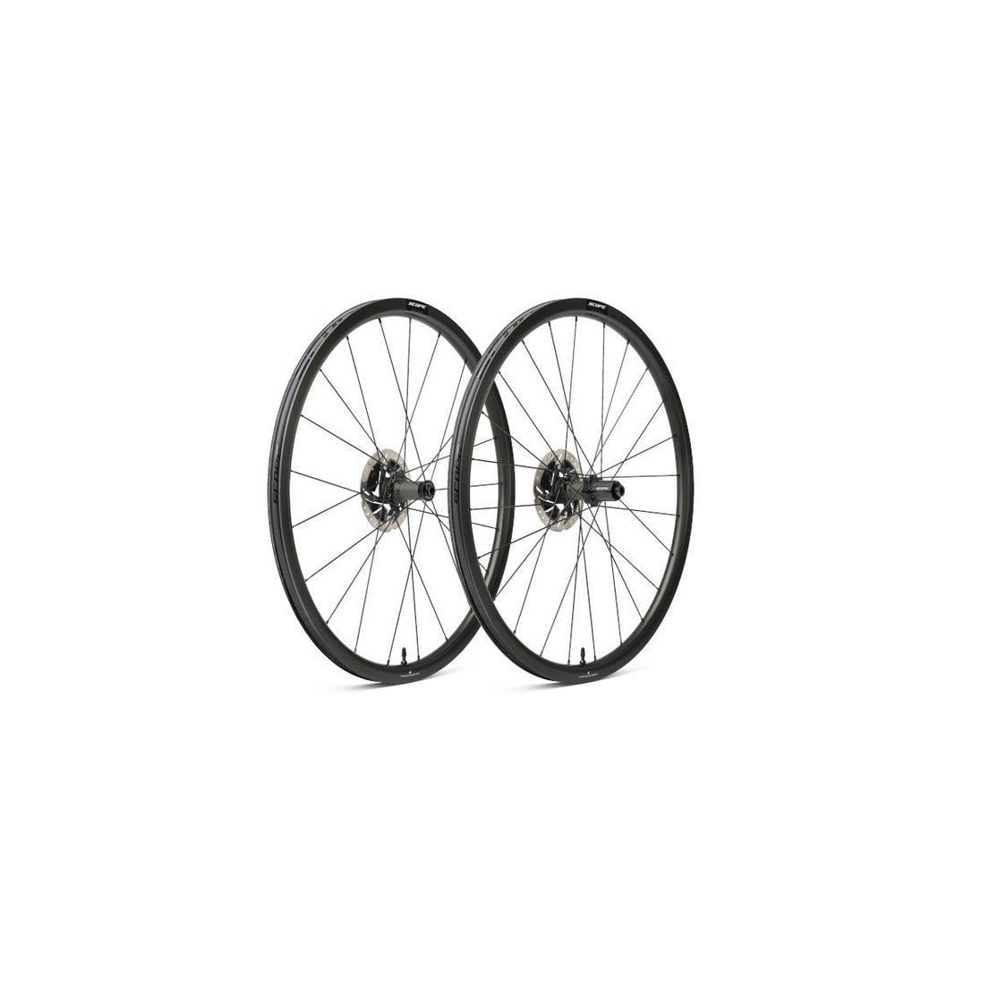 SCOPE S3 Sport Series – Roues Carbone Route/Gravel – Disc ou Patins - Peloton GP
