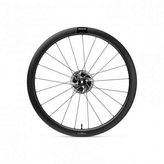 SCOPE S4 Sport Series – Roues Route Carbone – Disc - Peloton GP