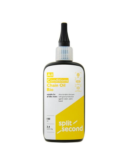 Lubrifiant chaîne vélo All conditions lube bio 100ml - Split Second