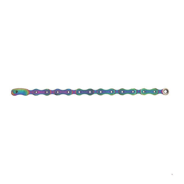 Sram Chaîne Eagle XX1 PC1290 12V 126 Maillons Arc - en - ciel - Peloton GP
